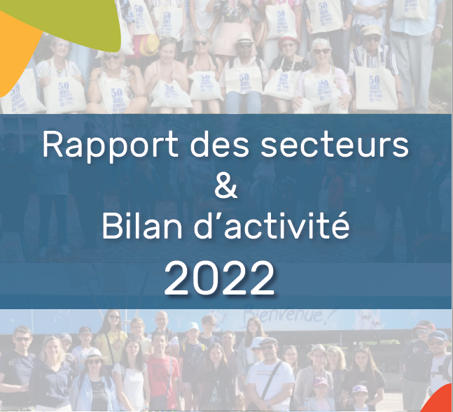 Rapport des secteurs et bilan d’activité 2022