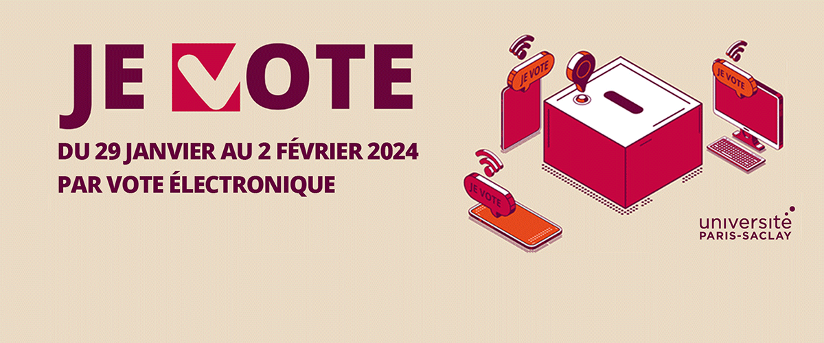 Université Paris-Saclay : élections du 29 janvier au 2 février 2024
