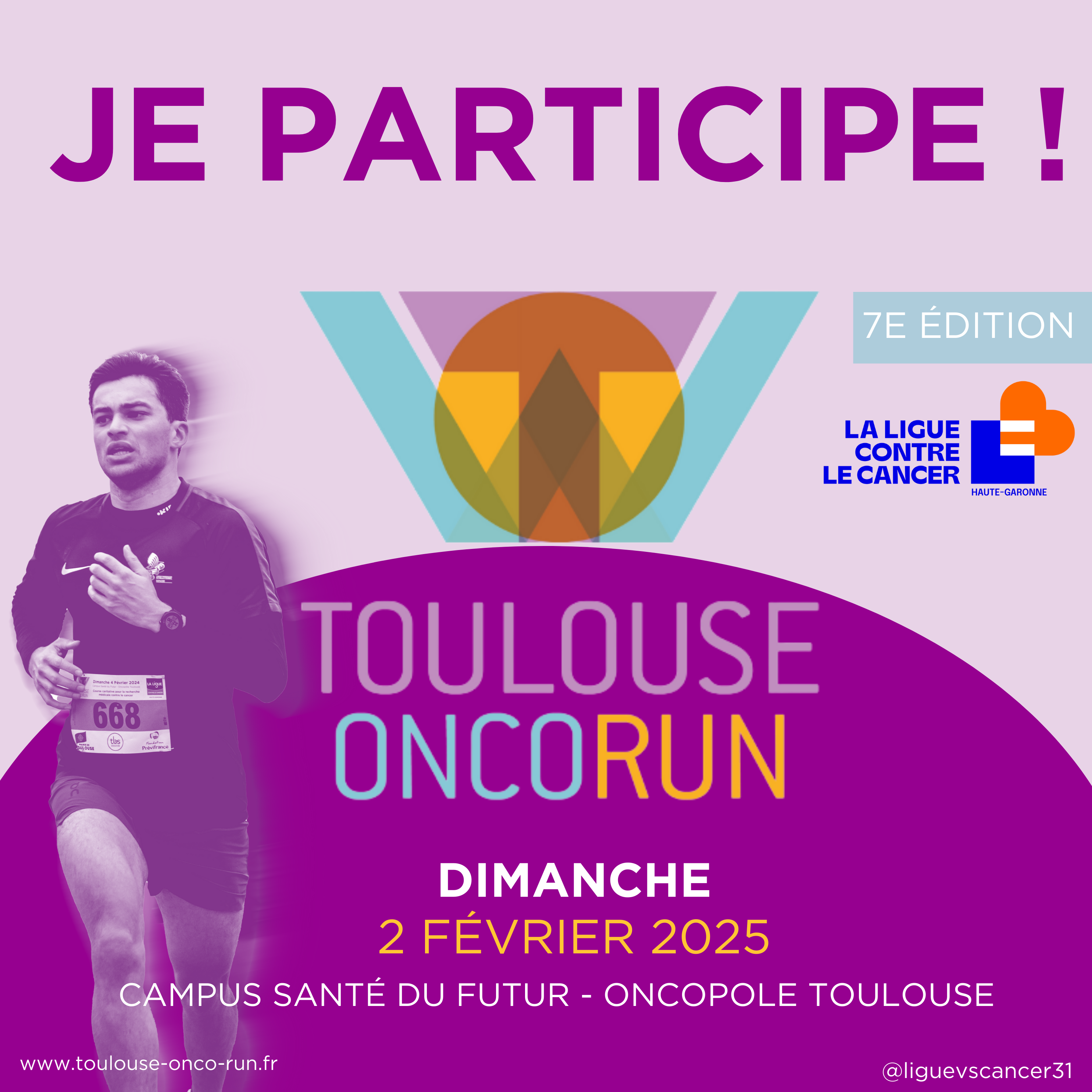 Mobilisez-vous avec l’Inserm pour la Toulouse Onco Run 2025 !