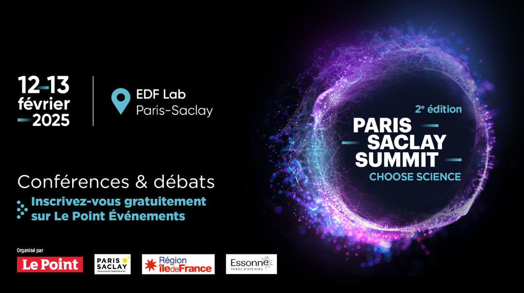 Paris-Saclay Summit 2025 : rendez-vous le 12 février et le 13 février à l’EDF Lab